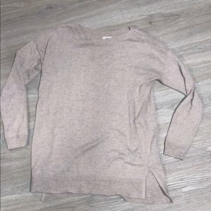 Tan Old Navy sweater